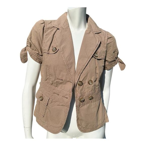 Ann Taylor LOFT - short sleeve casual jacket, petite - Picture 3 of 11